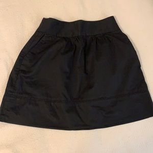 Ann Taylor Loft Black high waist skirt size 4